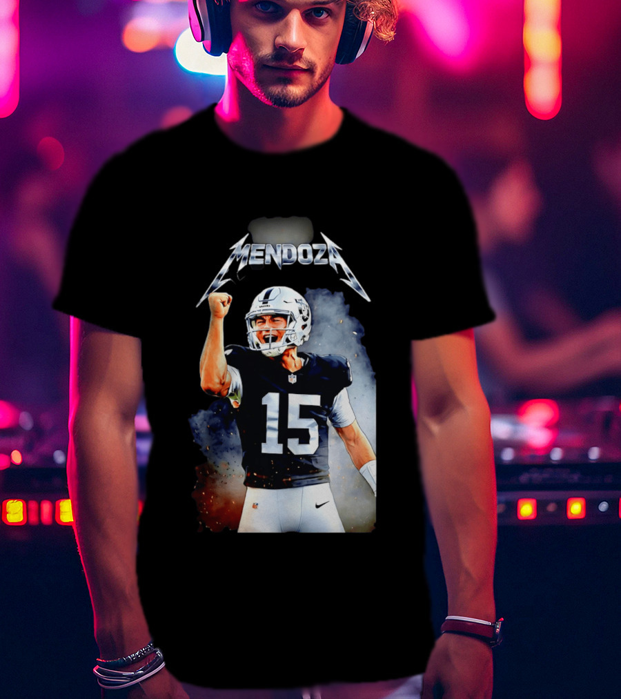 Mendoza Las Vegas Raiders 2026 Draft Fan Gear T-Shirt