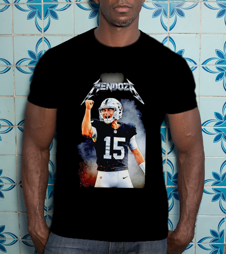 Mendoza Las Vegas Raiders 2026 Draft Fan Gear T-Shirt