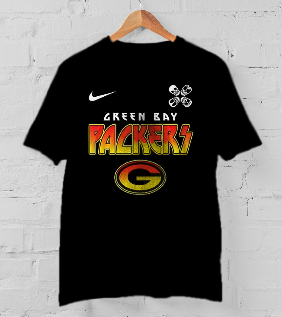Green Bay Packers Nike Rock And Roll All Nite Abbey Road T-Shirt