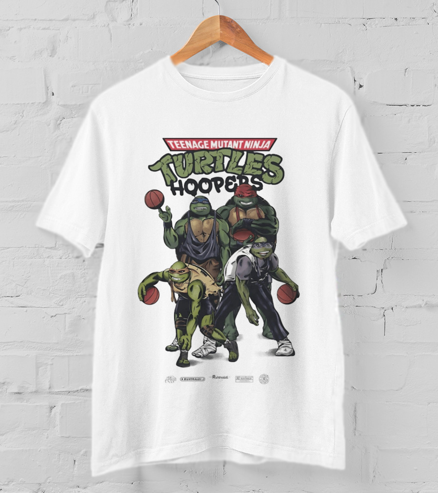 Teenage Mutant Ninja Turtles Hoopers Basketball Crossover New York Knicks T-Shirt