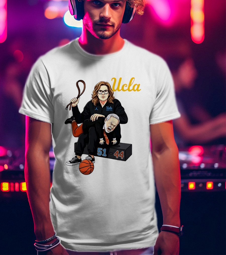 UCLA Bruins Cori Close Vs Vic Schaefer Texas Longhorns 2026 Women's NCAA Tournament Score 51 44 T-Shirt