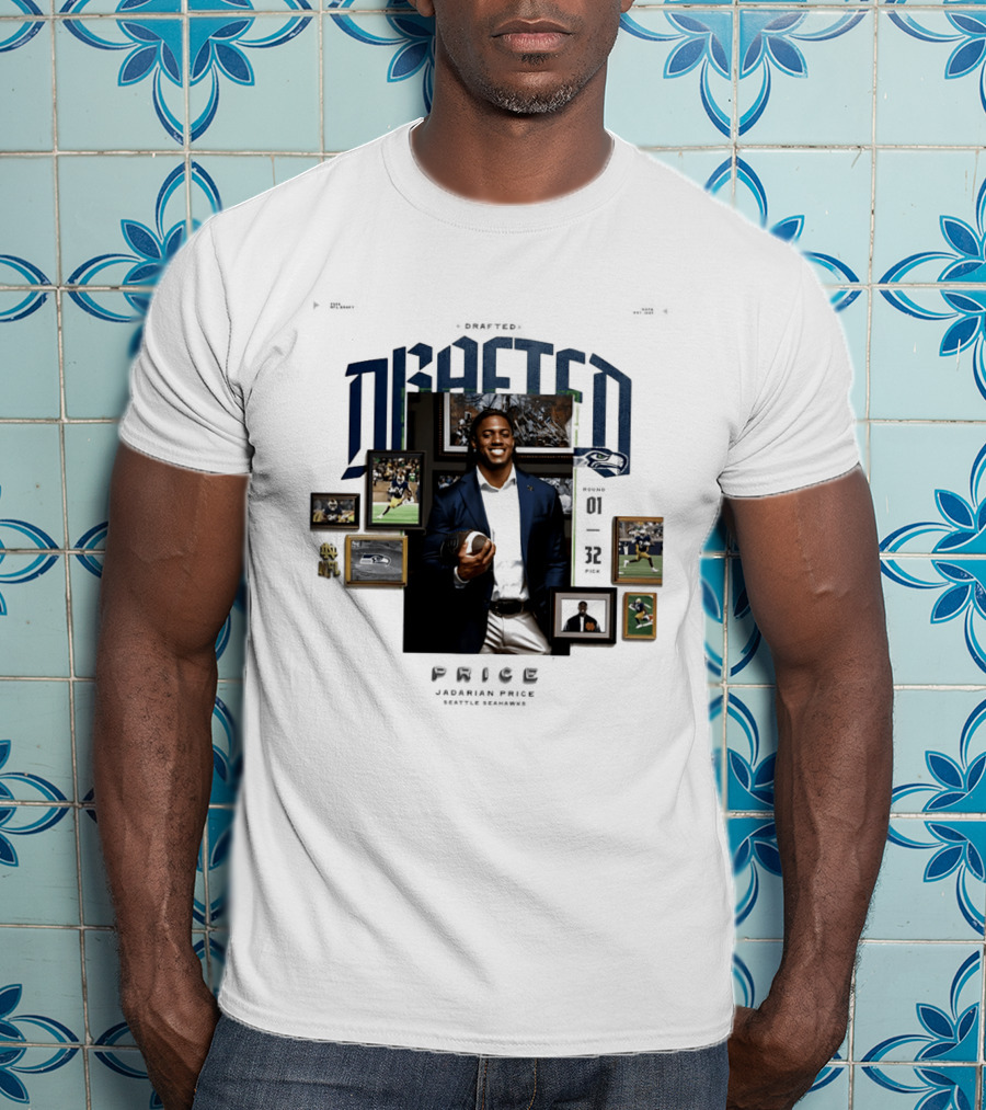 Seattle Seahawk 2026 Drafted Jadarian Price Football Highlights NFL T-Shirt