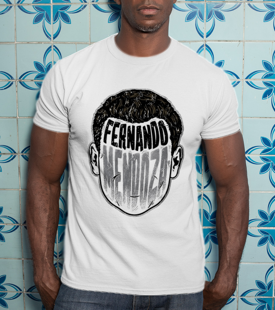 Fernando Mendoza Las Vegas Raiders NHL Face T-Shirt