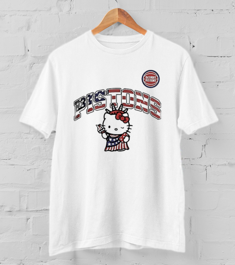 Golden State Warriors X Hello Kitty Independence Day Party Like It’s 1776 T-Shirt