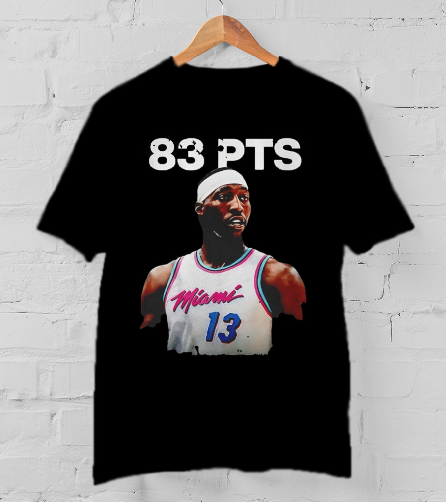 Bam Adebayo 83 PTS Miami 13 T-Shirt