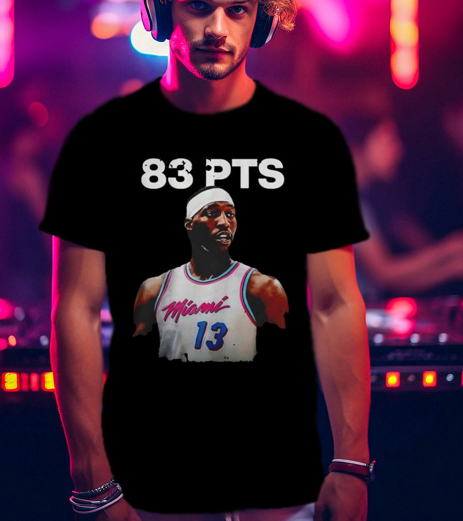 Bam Adebayo 83 PTS Miami 13 T-Shirt