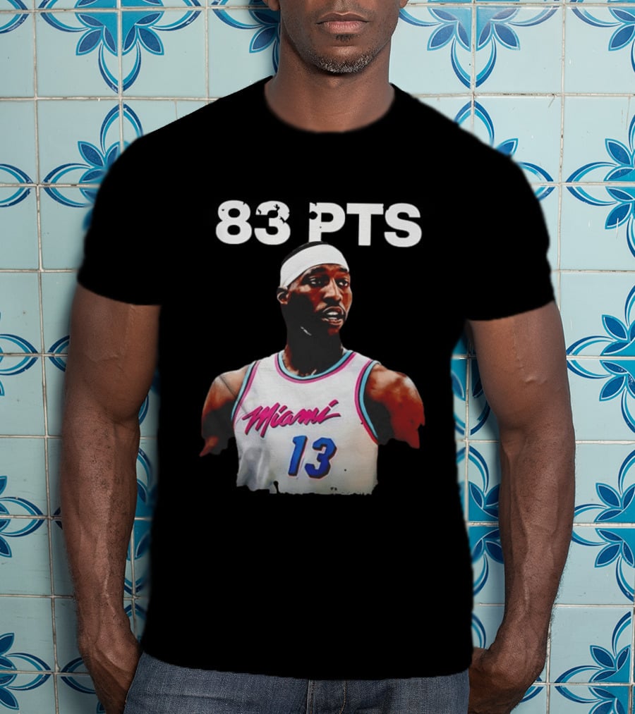 Bam Adebayo 83 PTS Miami 13 T-Shirt