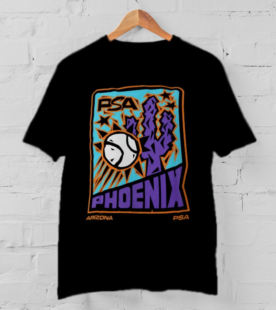 Phoenix Suns PSA Cactus Basketball Stars Arizona T-Shirt