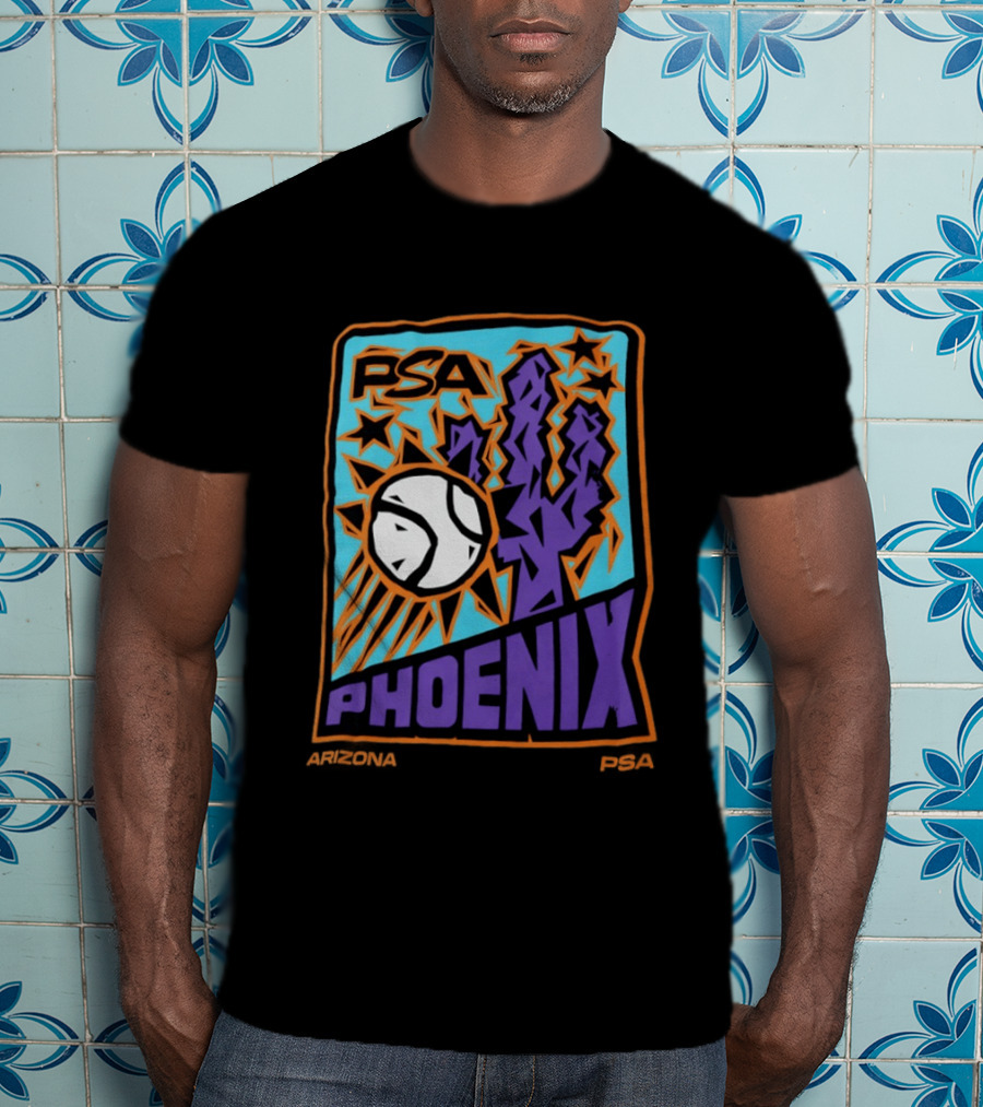 Phoenix Suns PSA Cactus Basketball Stars Arizona T-Shirt