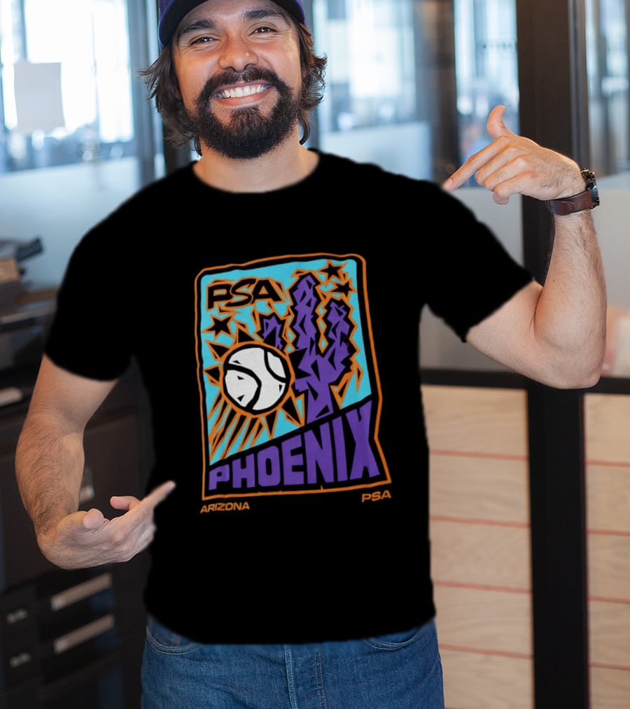 Phoenix Suns PSA Cactus Basketball Stars Arizona T-Shirt