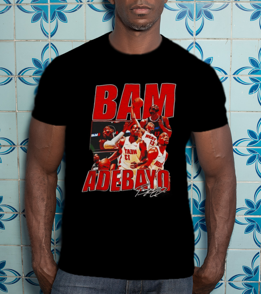 Bam Adebayo Heat Basketball Highlights And Scoring Feat T-Shirt