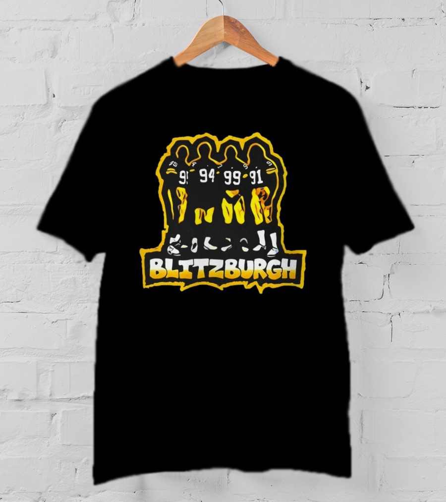 Pittsburgh Steelers Blitzburgh 95 94 99 91 T-Shirt