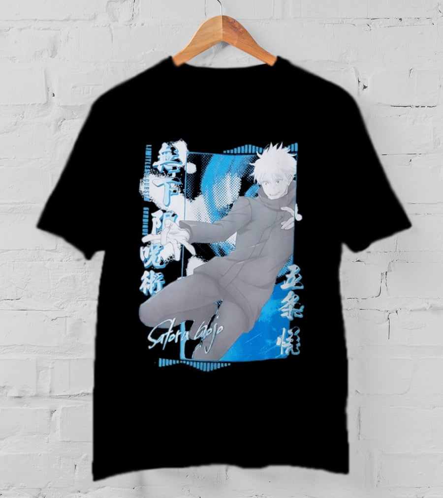 Jujutsu Kaisen Satoru Gojo Infinite Void Pose Sorcery Curse T-Shirt
