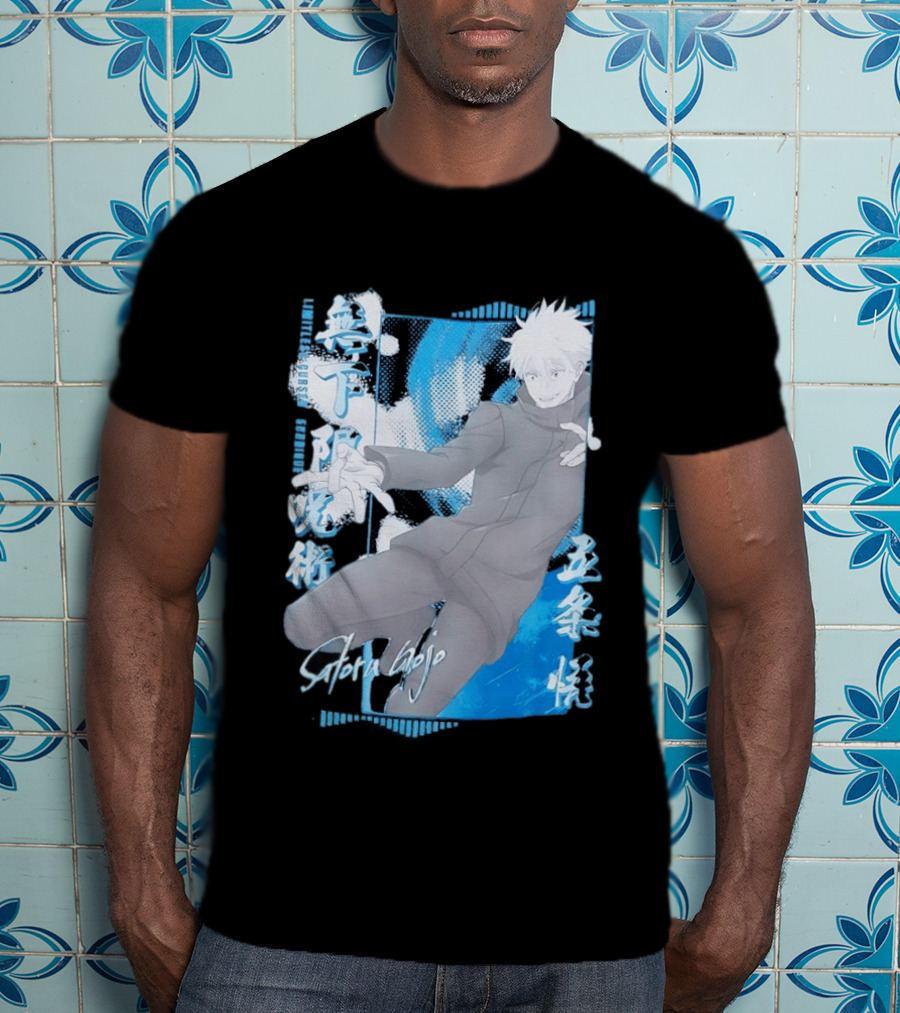 Jujutsu Kaisen Satoru Gojo Infinite Void Pose Sorcery Curse T-Shirt
