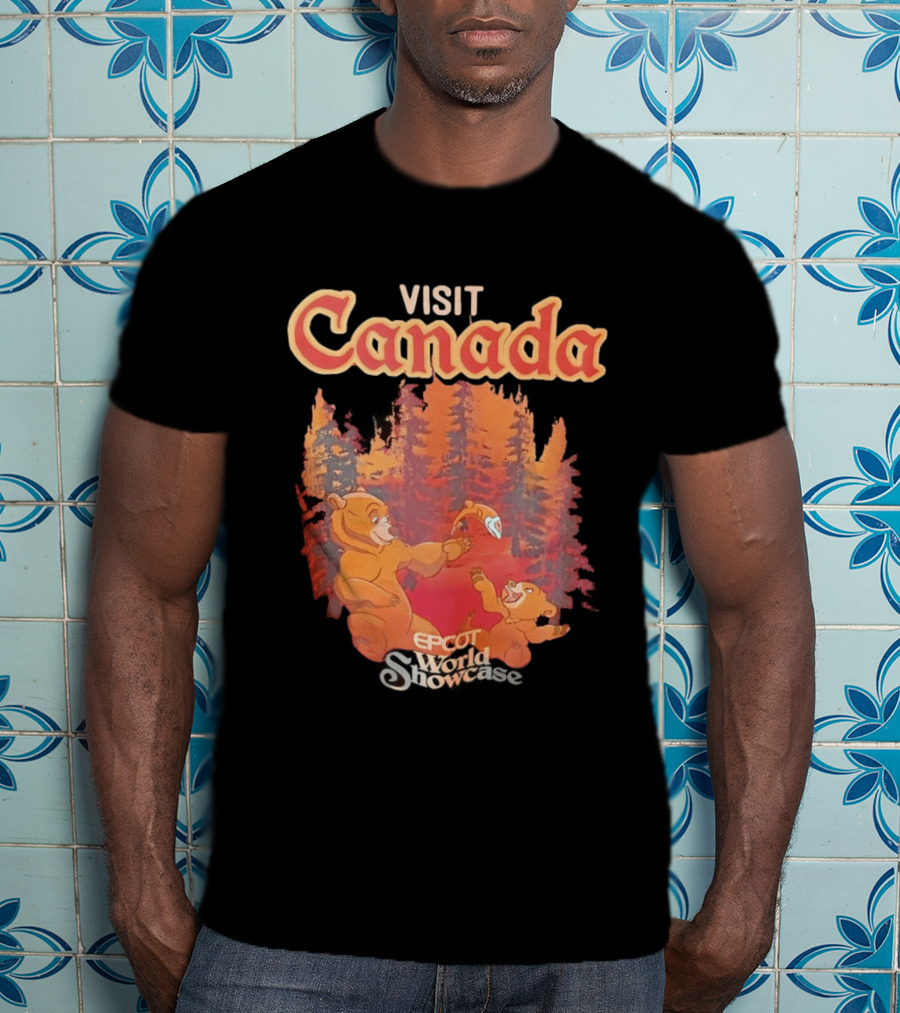 Visit Canada Kenai And Koda Epcot World Showcase T-Shirt