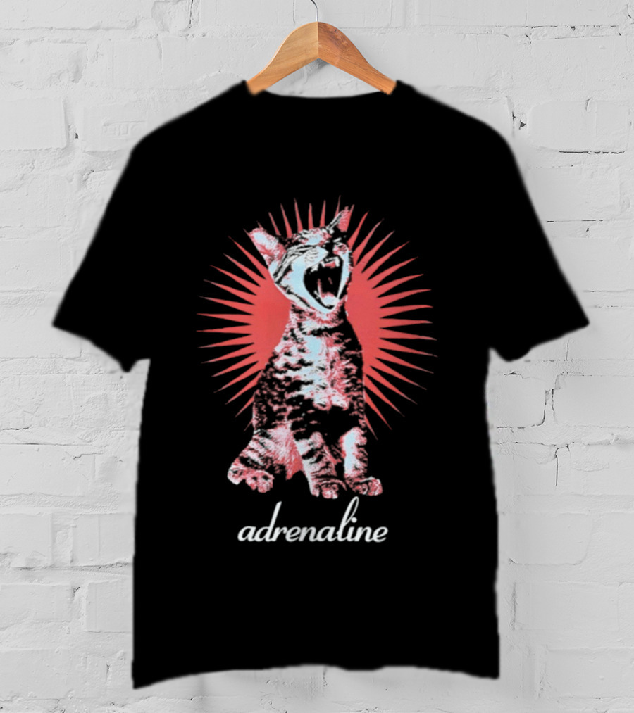 Adrenaline Deftone Cat Sunburst T-Shirt