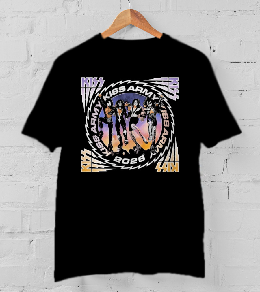 Kiss Army 2026 Vip Membership Exclusive T-Shirt