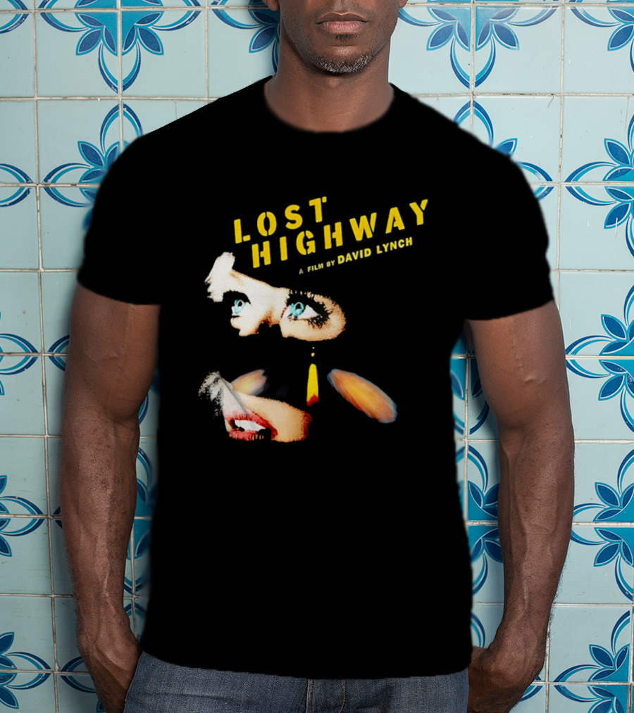 Lost Highway David Lynch Movie Surreal Elements Eyes Lips T-Shirt