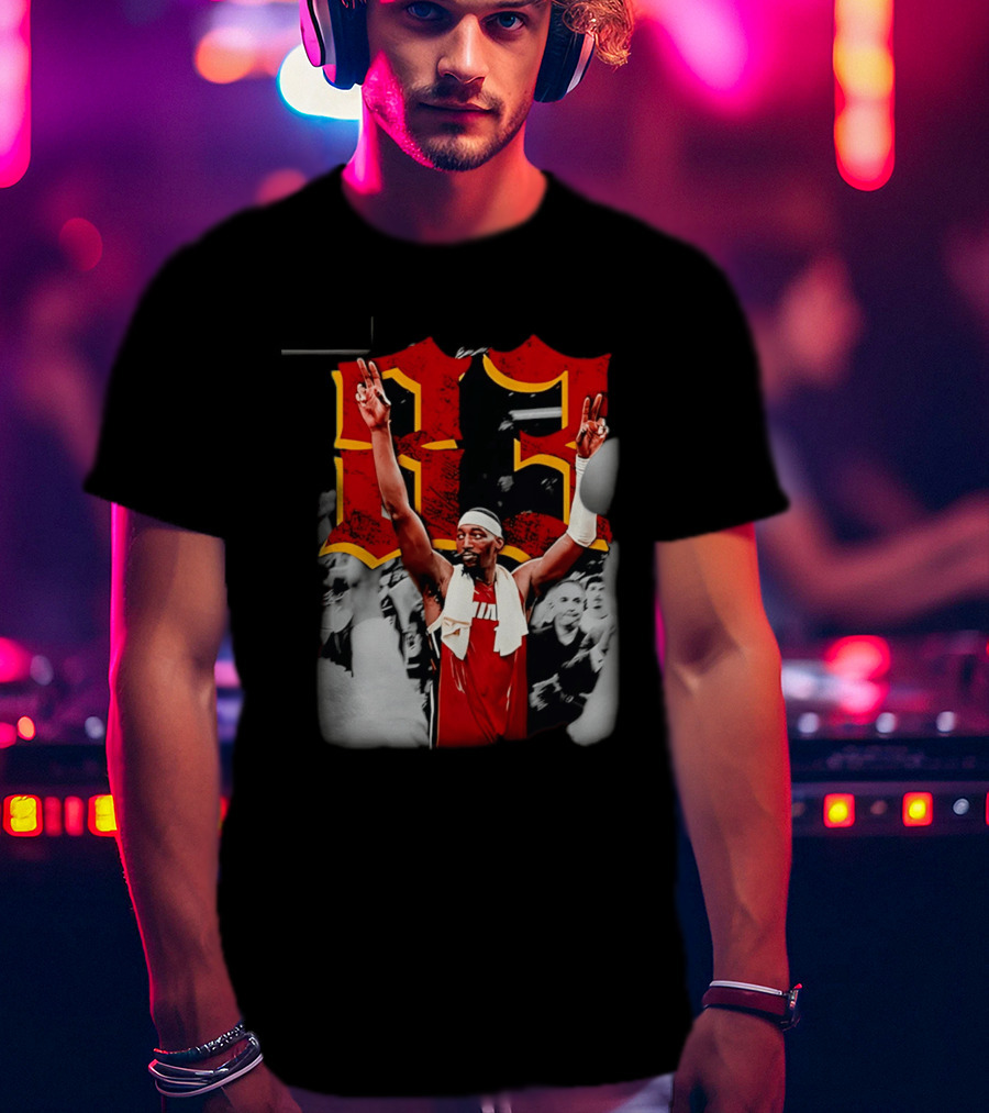 Miami Heat Bam Adebayo 13 Fan Collage T-Shirt