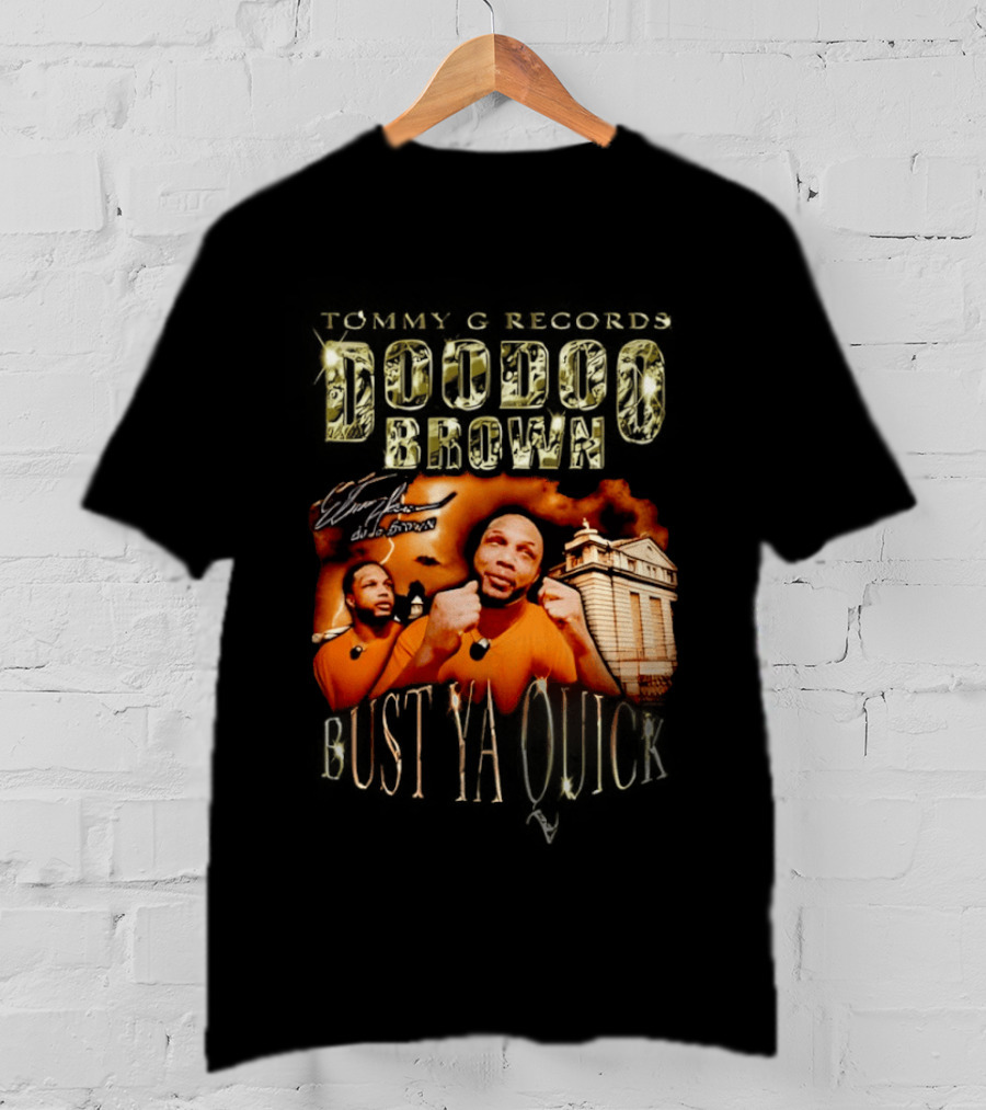 Tommy G Records Doo Doo Brown Bust Ya Quick T-Shirt