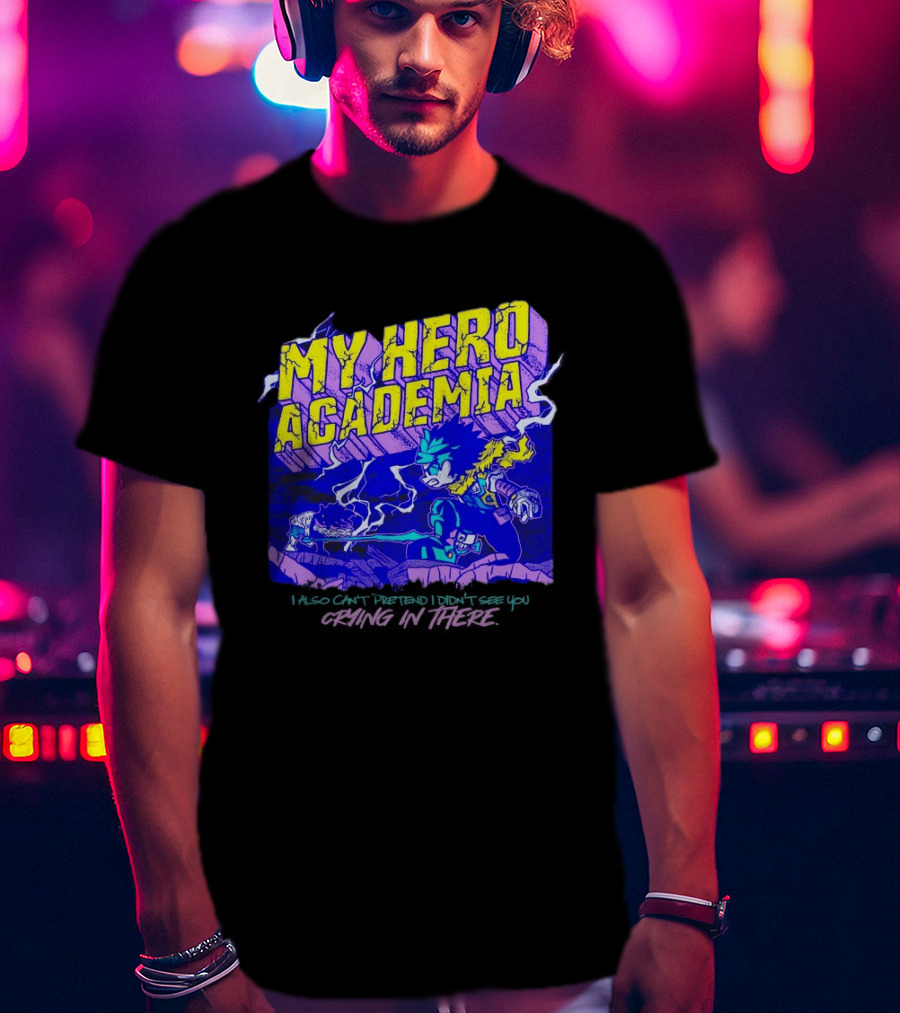 My Hero Academia Izuku Midoriya Crying In There Tomura Shigaraki T-Shirt