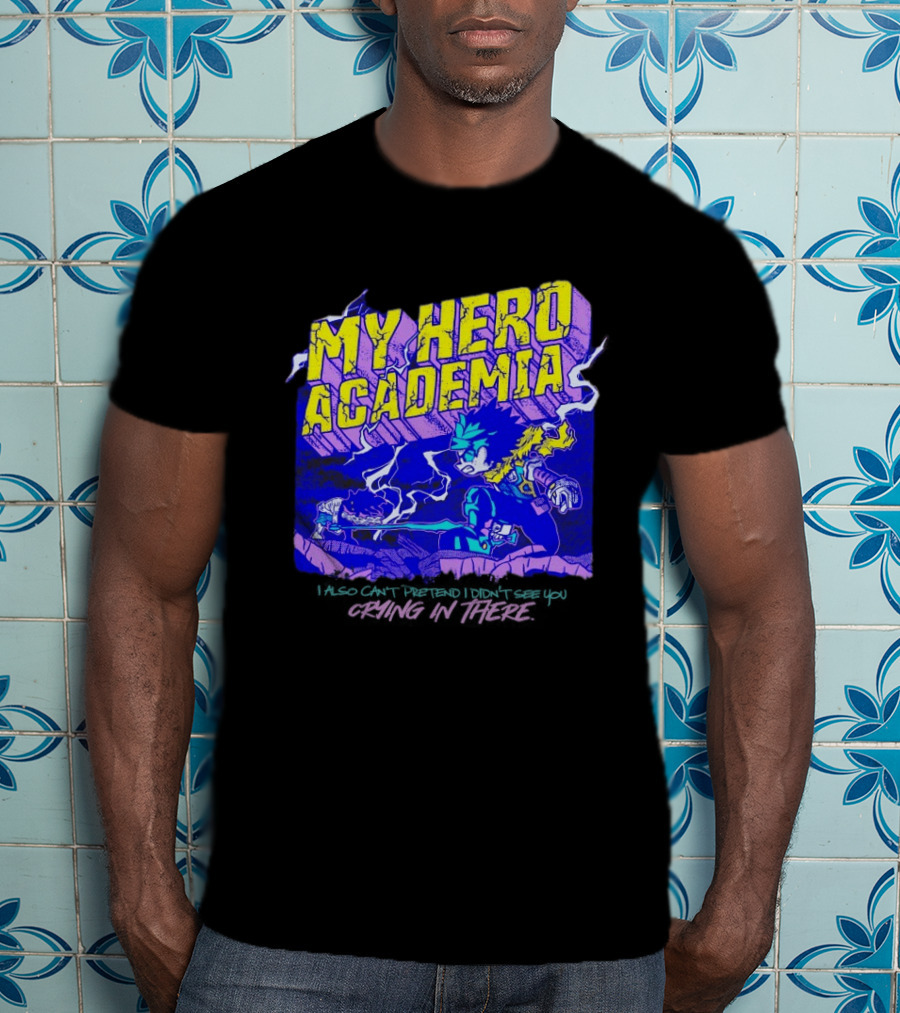 My Hero Academia Izuku Midoriya Crying In There Tomura Shigaraki T-Shirt