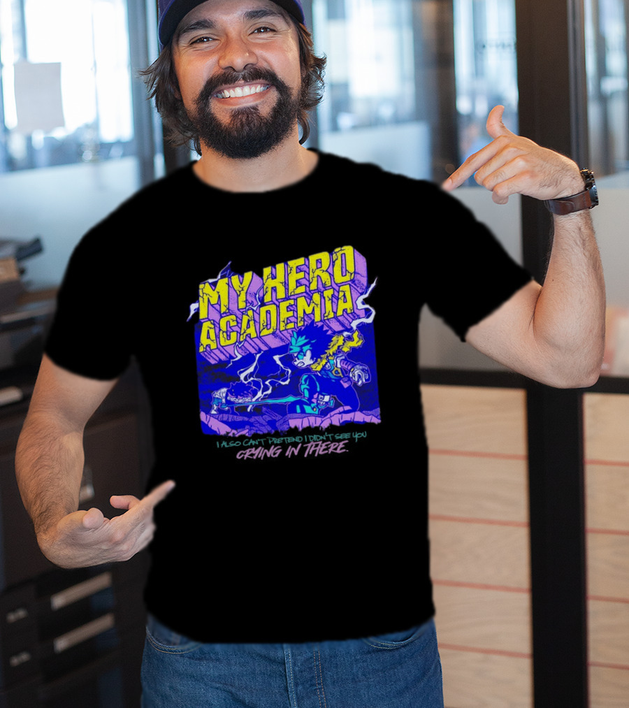 My Hero Academia Izuku Midoriya Crying In There Tomura Shigaraki T-Shirt