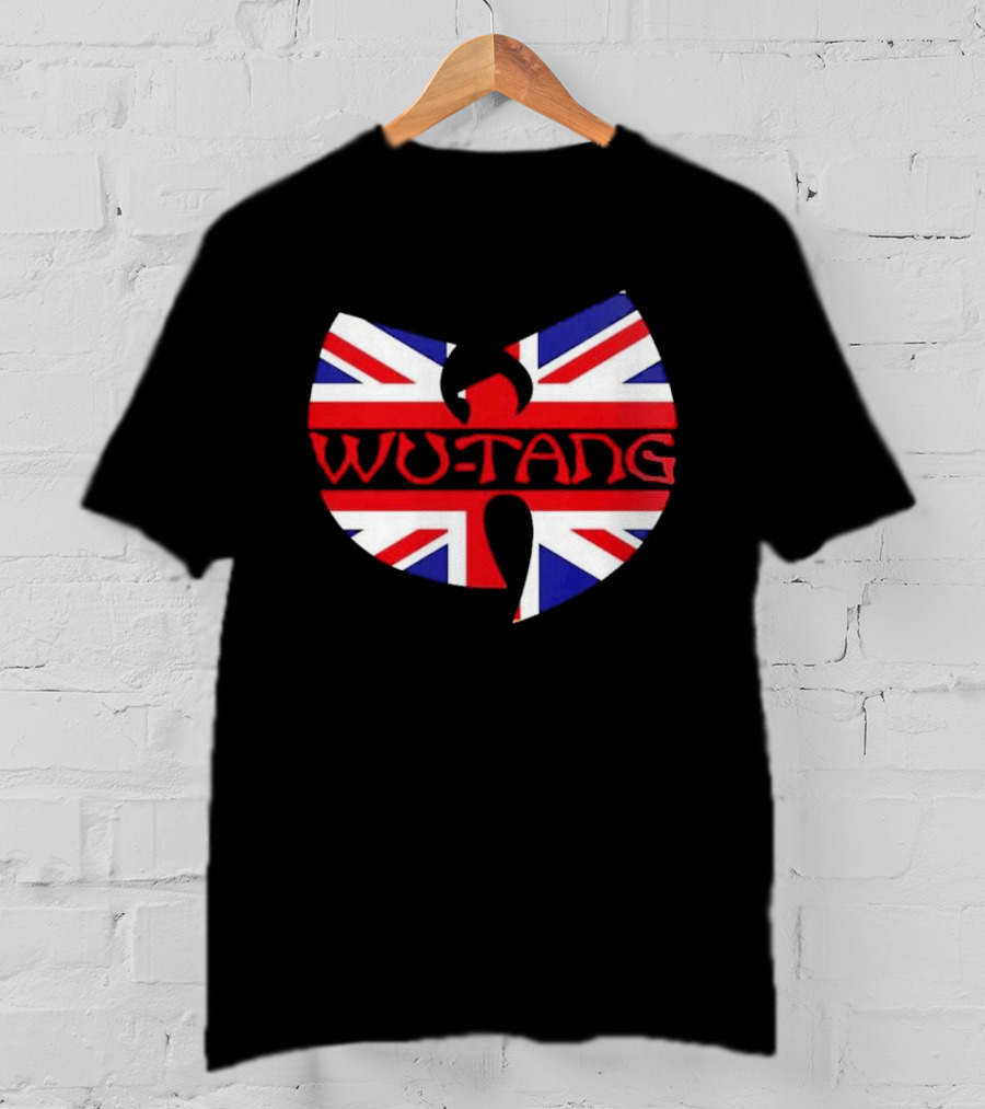 Wu Tang Clan Union Jack UK 2026 London Manchester Tour T-Shirt
