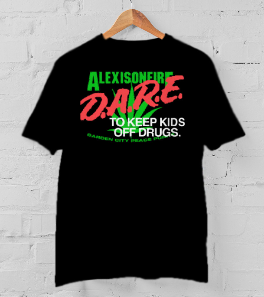Alexisonfire DARE To Keep Kids Off Drugs Camden City Beach Patrol T-Shirt