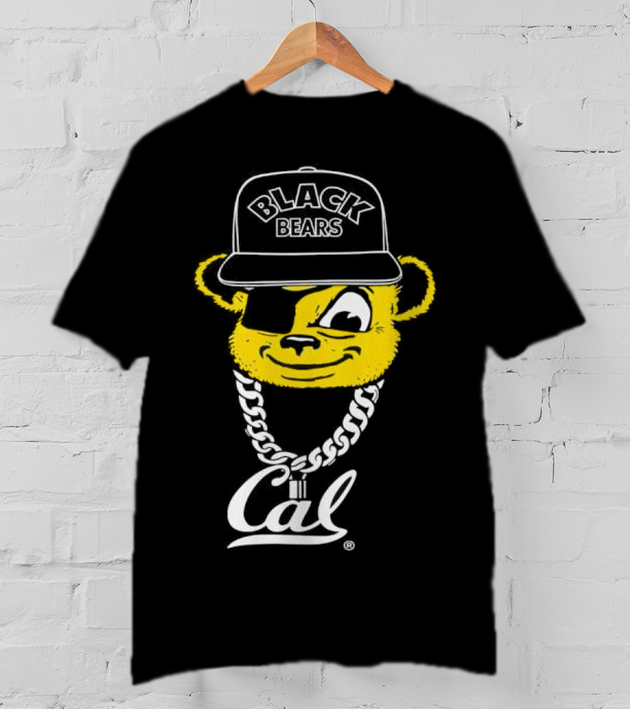 Black Bear Berkeley Cal Baseball T-Shirt