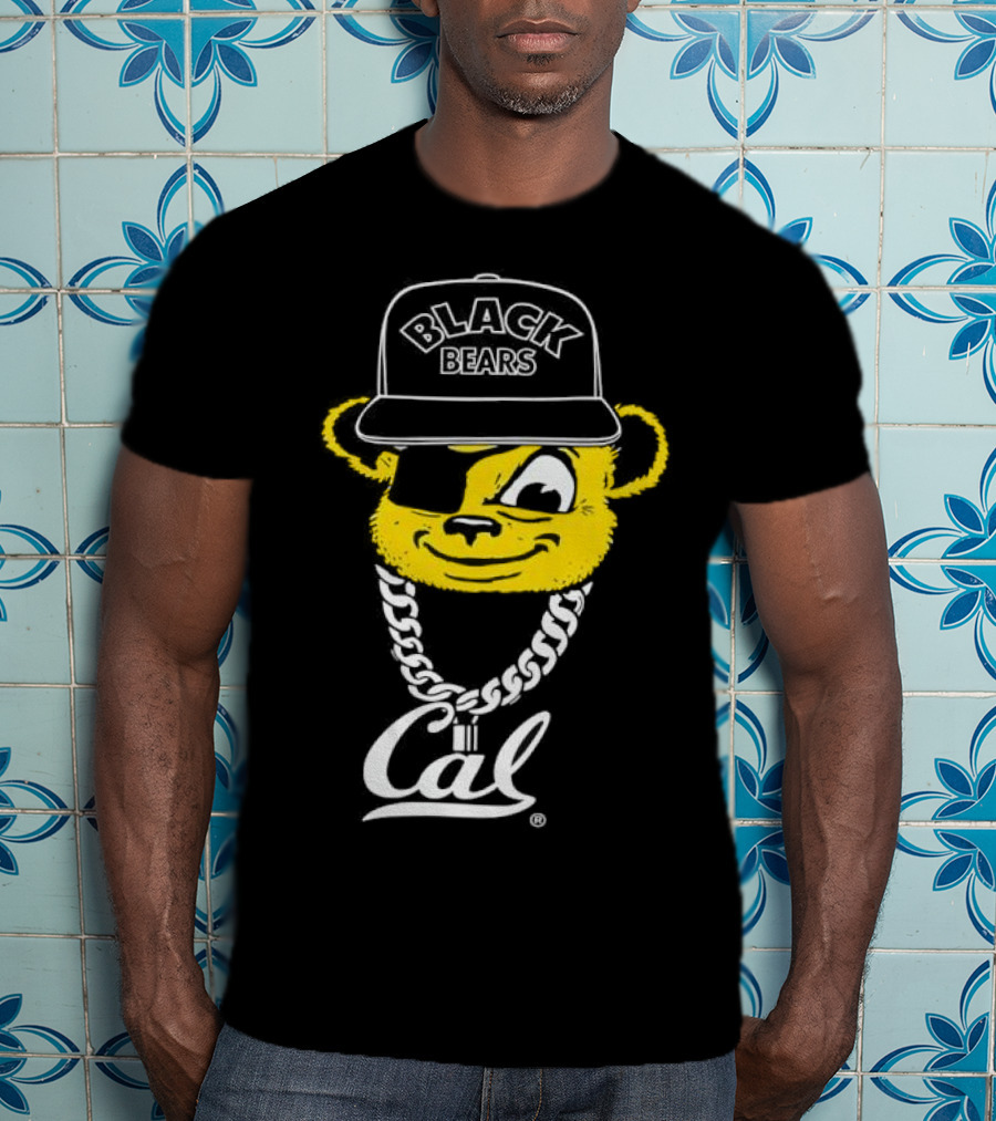 Black Bear Berkeley Cal Baseball T-Shirt