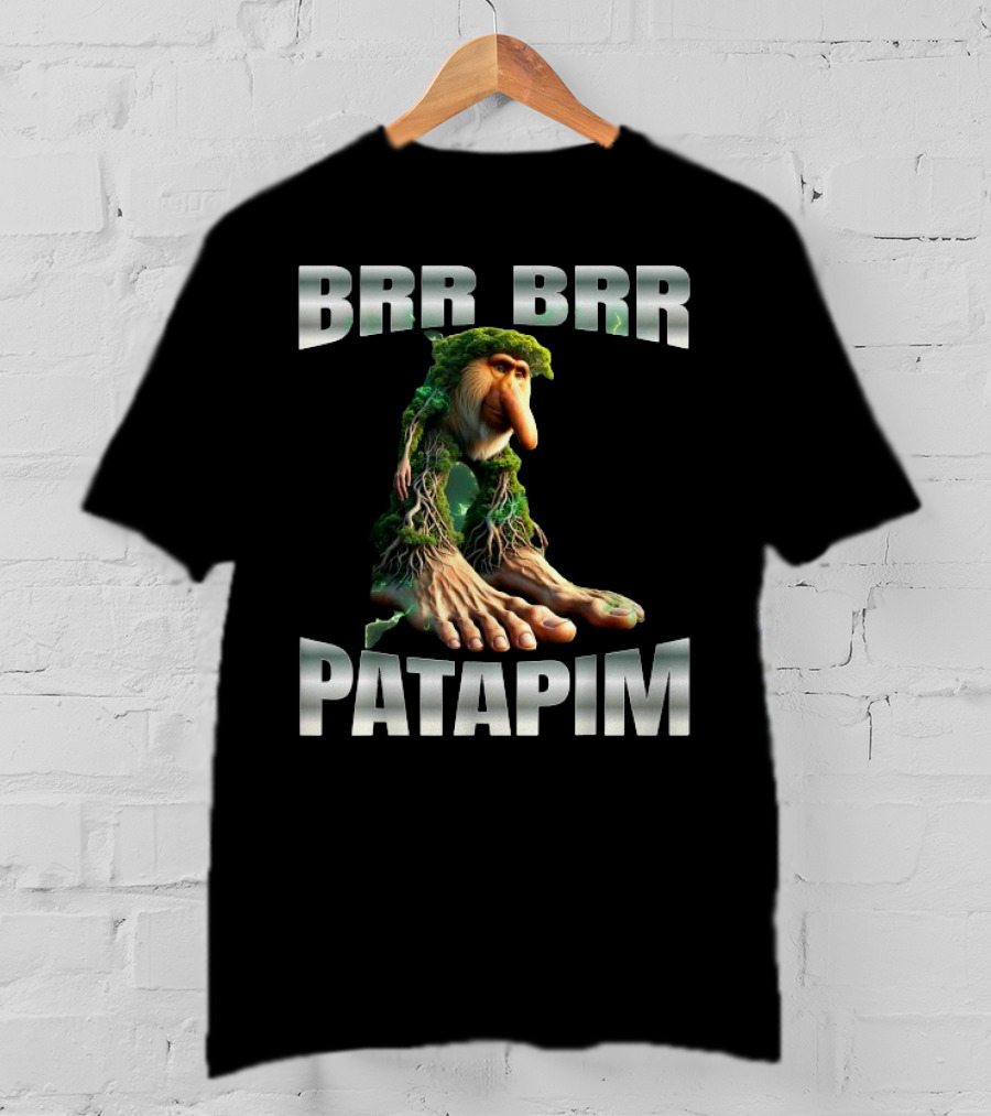 Brr Brr Patapim Tree Creature Fantasy Greenery T-Shirt