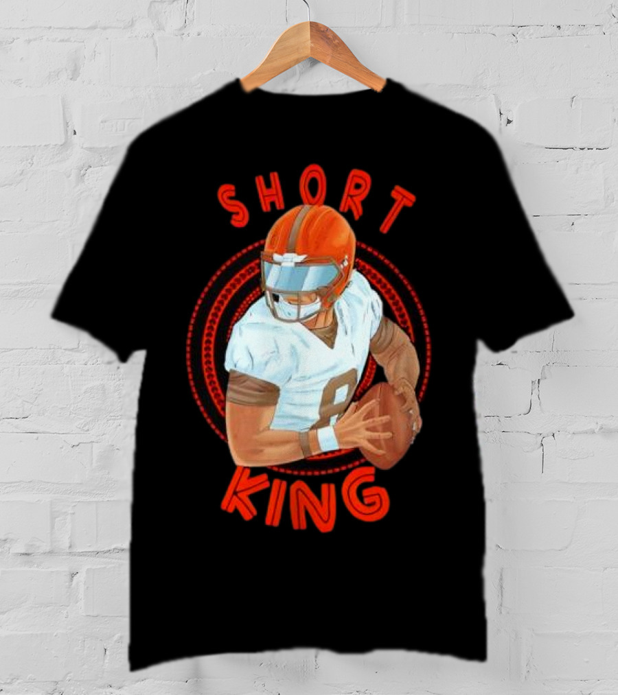 Cleveland Browns Short King Football Player Fan Favorite T-Shirt