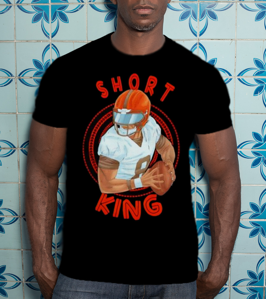 Cleveland Browns Short King Football Player Fan Favorite T-Shirt