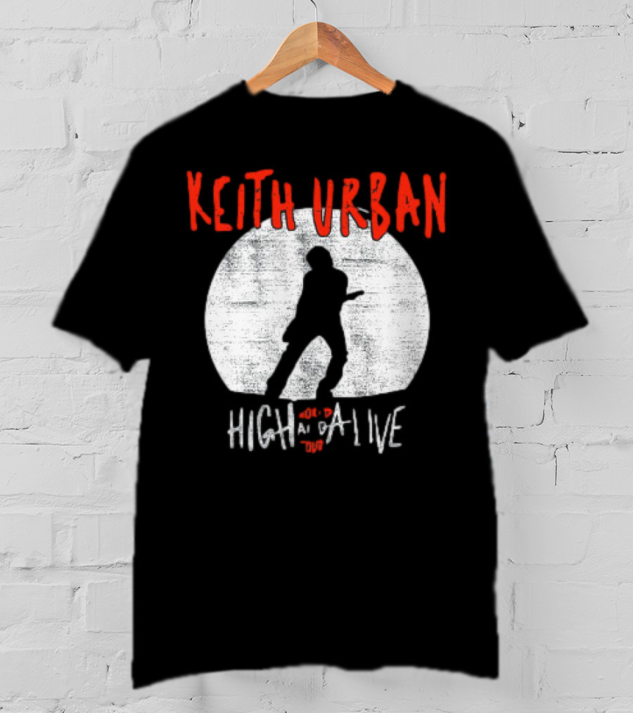 Keith Urban High And Alive World Tour 2023 T-Shirt