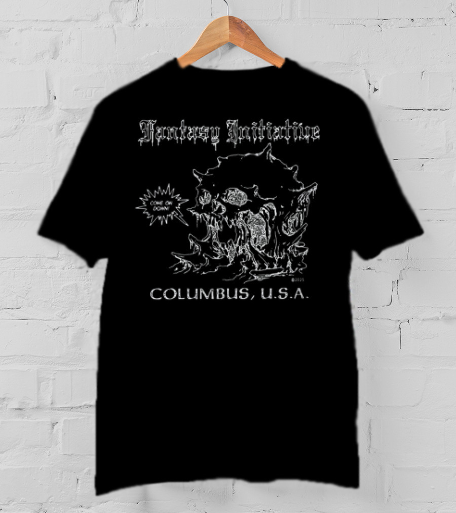 Fantasy Initiative Cave October Columbus USA T-Shirt