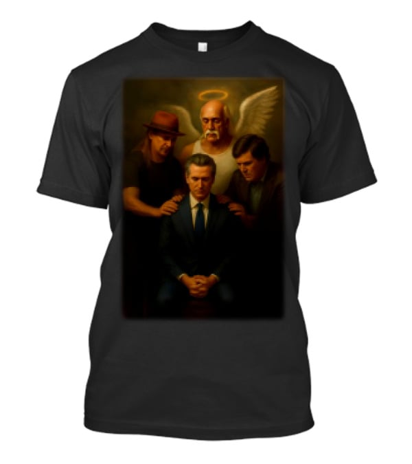Gavin Newsom And Hulk Hogan Tucker Carlson T-Shirt