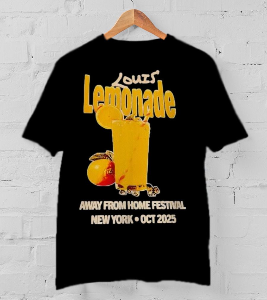 Louis’ Lemonade Away From Home Festival New York Oct 2025 T-Shirt