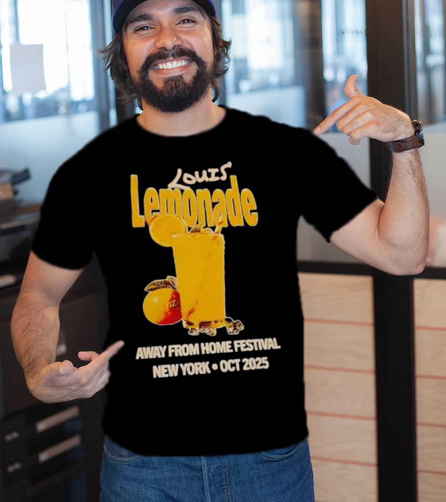 Louis’ Lemonade Away From Home Festival New York Oct 2025 T-Shirt