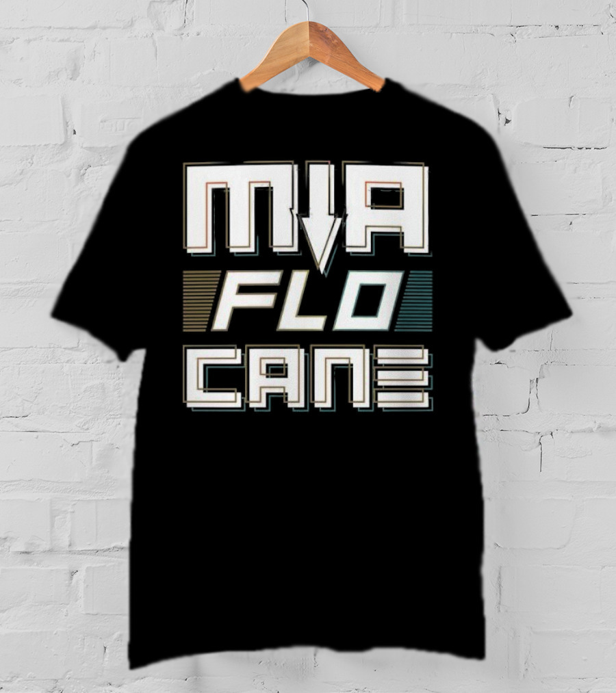Miami Flo Cane Retro Neon Vibes T-Shirt