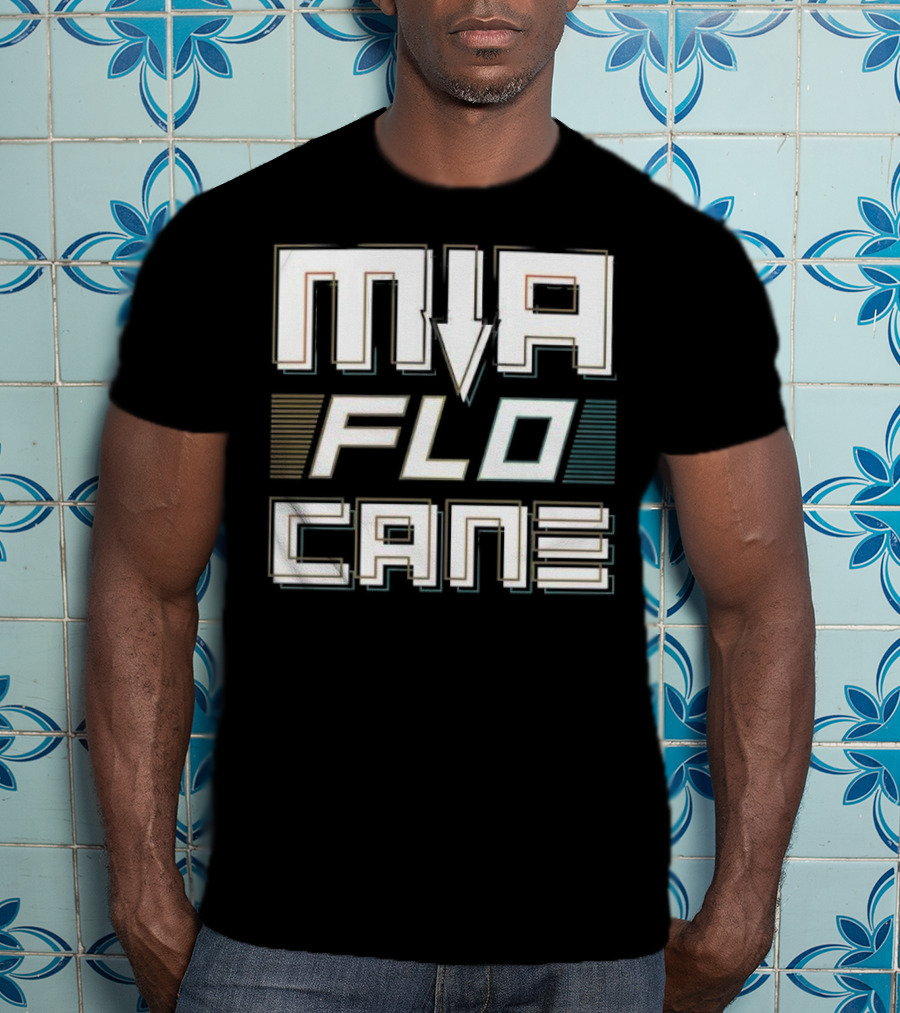 Miami Flo Cane Retro Neon Vibes T-Shirt
