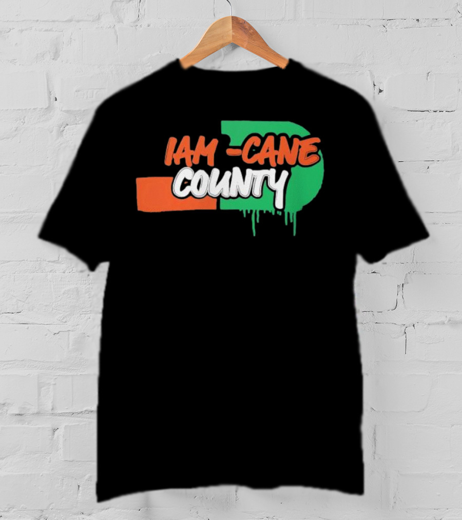 IAM-Cane County Miami Hurricanes T-Shirt