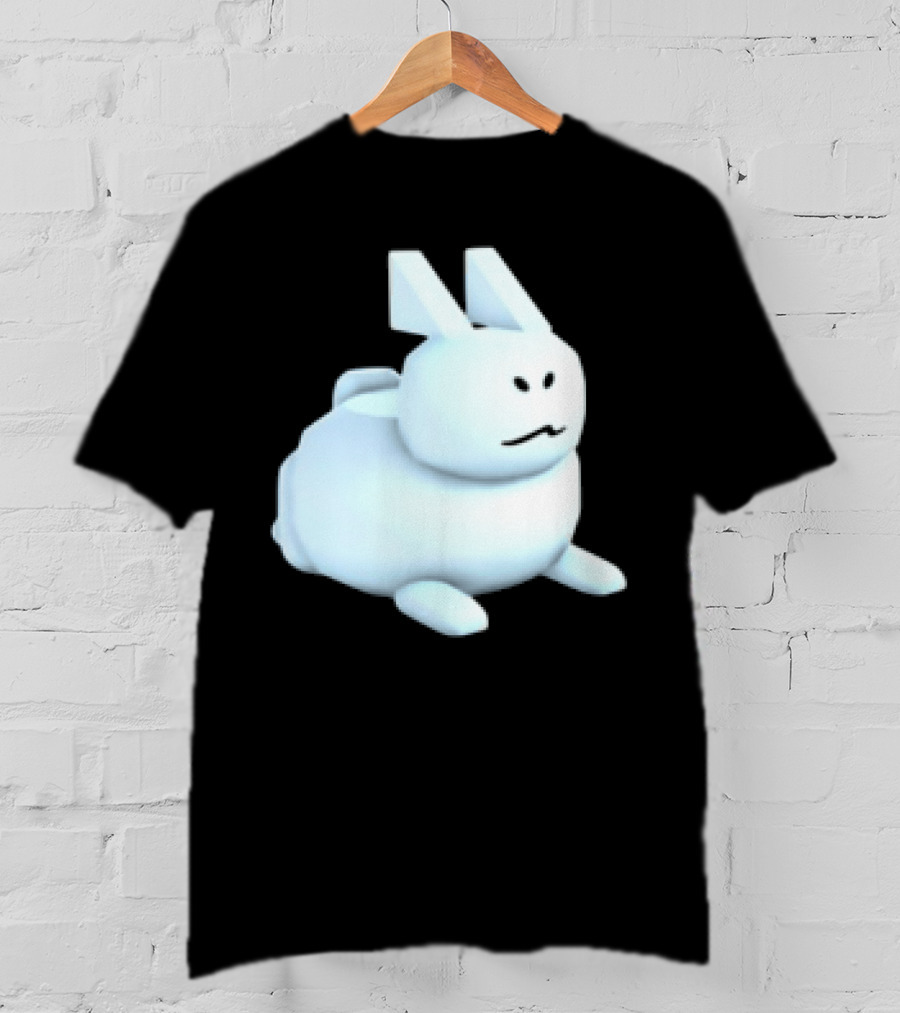 Reel Rebels Gubby Roblox Cute White Rabbit T-Shirt