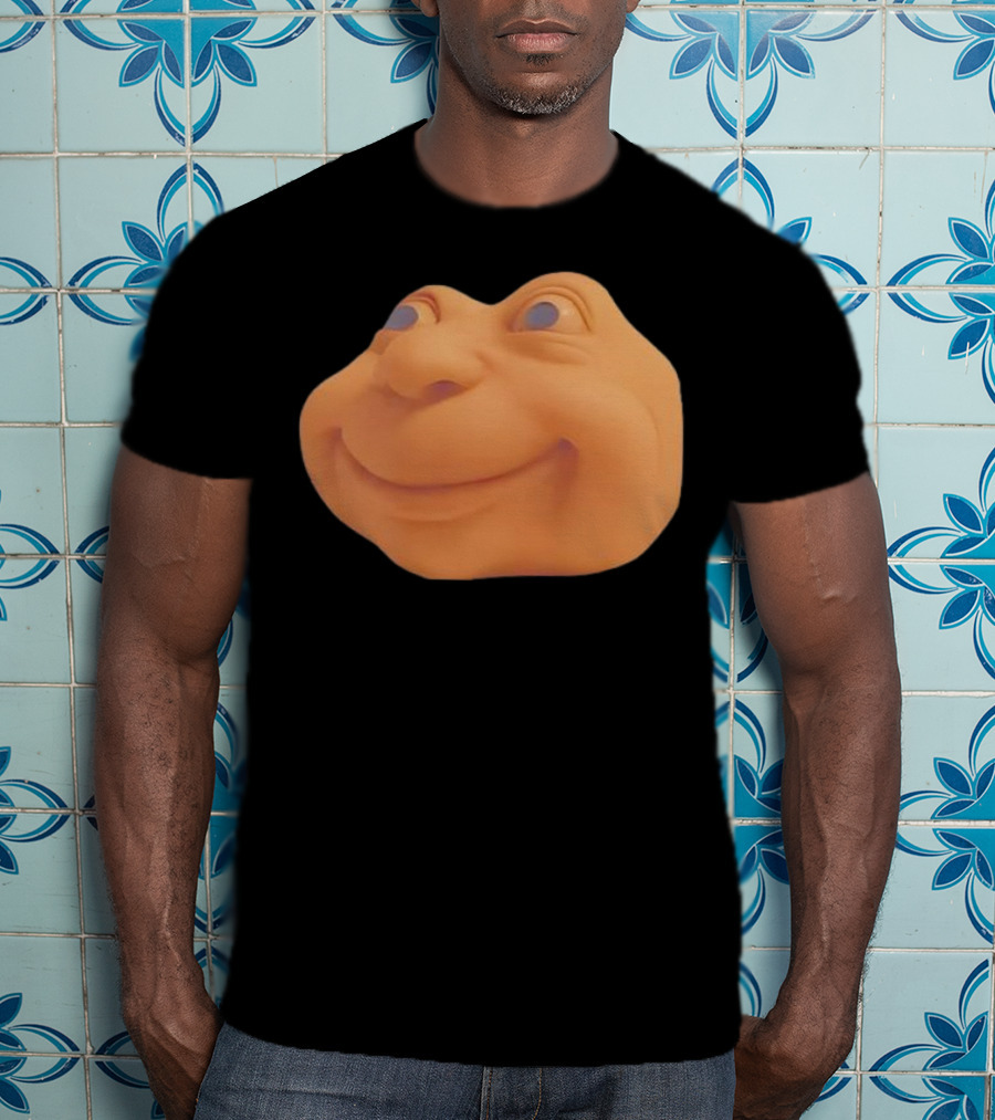Halloween Costume Funny Expression Meme Face Pumpkin Head T-Shirt
