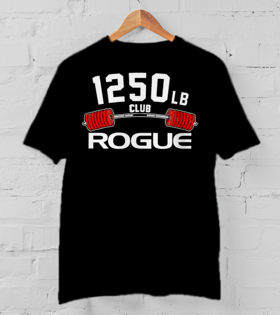 1250 LB Club Rogue Barbell T-Shirt