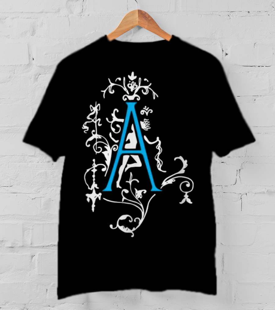 Addison Rae A Monogram With Floral Accents T-Shirt