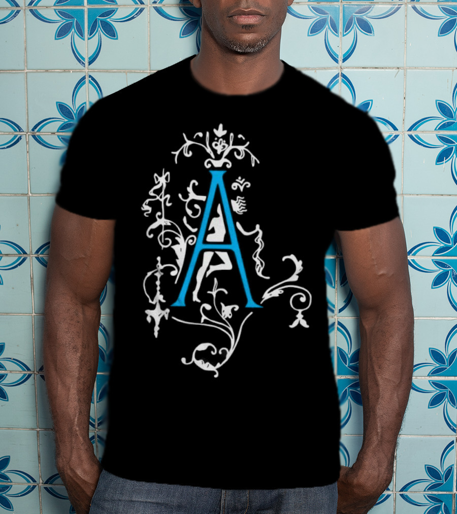 Addison Rae A Monogram With Floral Accents T-Shirt