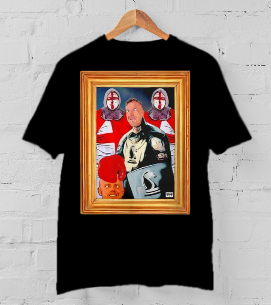 Bell Ends Of The Realm Knight Shield Boxing Legend T-Shirt