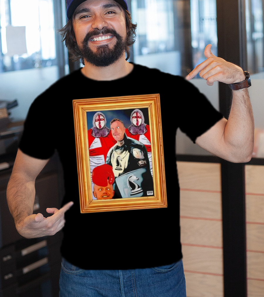 Bell Ends Of The Realm Knight Shield Boxing Legend T-Shirt