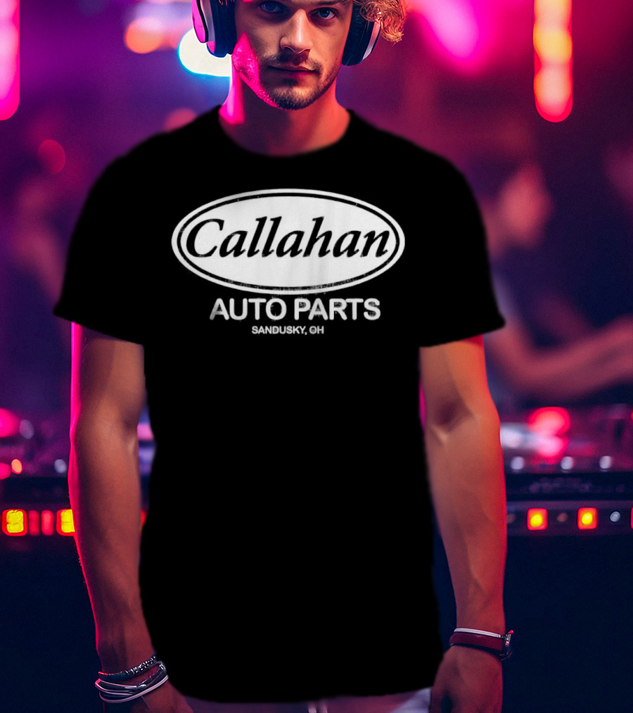 Callahan Auto Parts Sandusky OH Bestseller Retro Classic Vintage Style T-Shirt